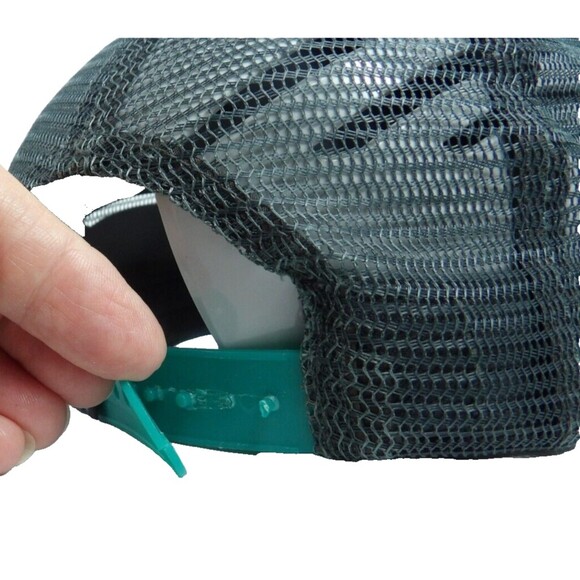 Patagonia P6 Logo Mountaintops Mesh Back Trucker Snapback Cap Hat READ - Picture 5 of 12